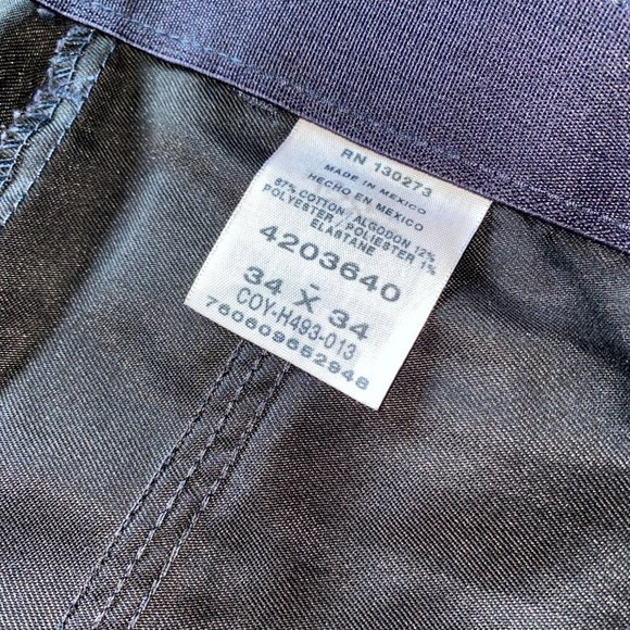 Lee Custom Fit Collection Navy Trouser Pants - Picture 5 of 6